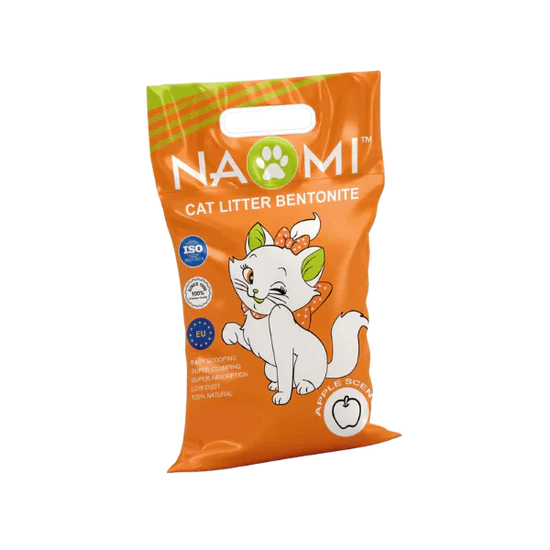 Naomi Clumping Cat Litter Apple Scented 5L