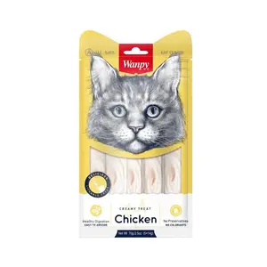Wanpy Cat Treats Creamy Chicken ( one piece 14 gm )