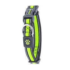 DOCO dog collar small athletica mesh lime & black (28-40x2.0cm)
