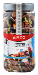 Birdo Silver Mixed Bird Food for Macaws, Amazons, African Greys, Cockatoos & Senegals 500G