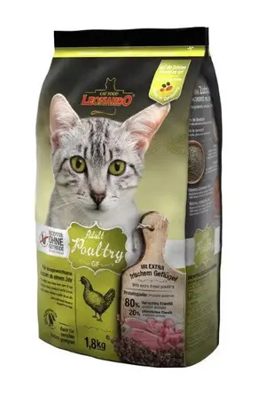 Leonardo Cat Dry Food Adult GF with Poultry 1.8 kg