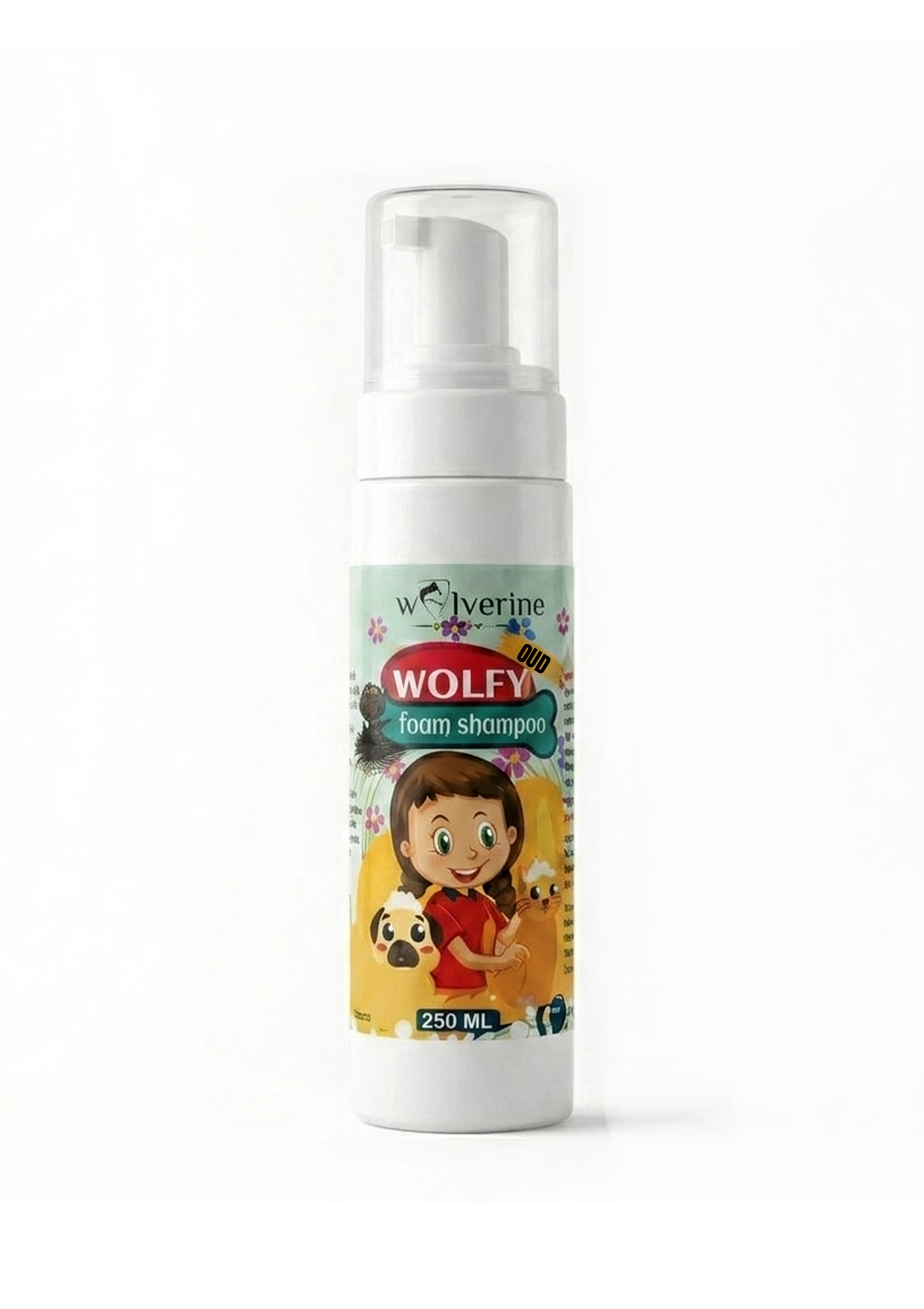 Wolverine Wolfy Foam Shampoo with OUD 250ml