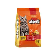 aleef dry food adult cat 10 kg