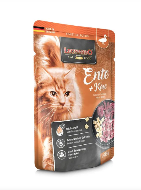 Leonardo Adult Wet Food Duck + Cheese 85g