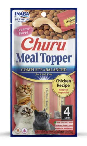 Churu Meal Topper chicken Recipe 4 tubes
