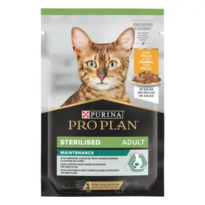 PURINA® PRO PLAN® Sterilised Nutri Savour™ with Chicken in Gravy 85g