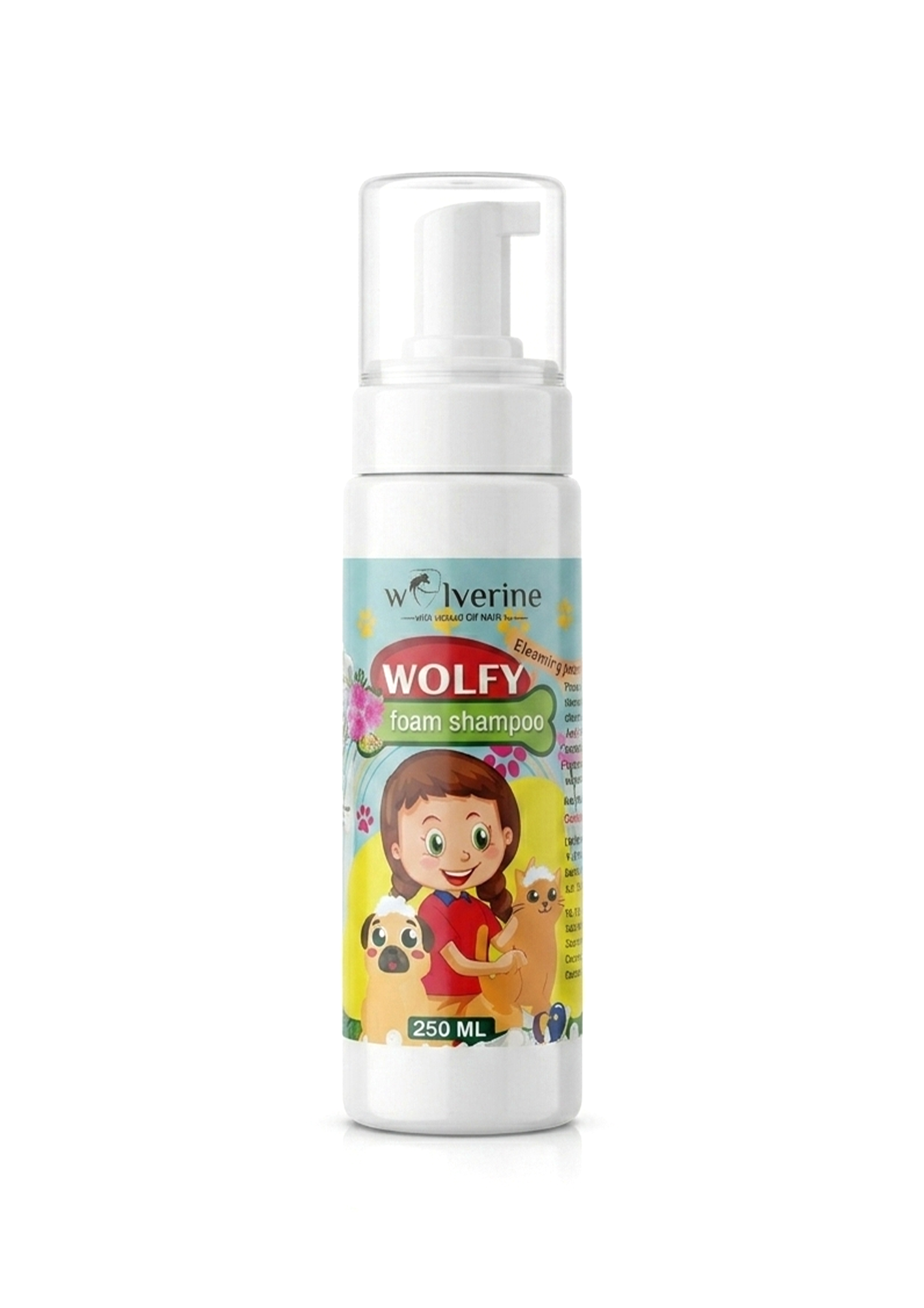 Wolverine Wolfy Foam Shampoo with Eternity 250ml
