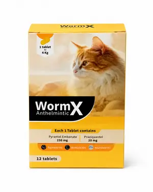 Omni Guard Cat Worm X Worming Tablets 1 tab - 4kg