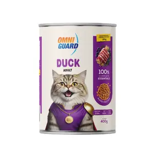 Omni Guard Wet Food for Adult Cat with Duck 400G