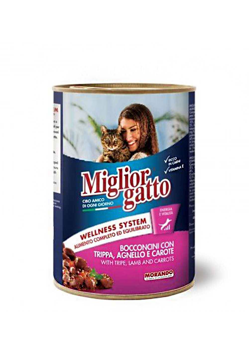 Miglior Gatto Chunks With Lamb & Carrots 400gm