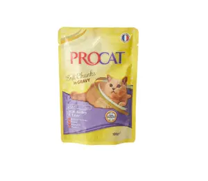 ProCat With Turkey & Liver In Gravy 100gm