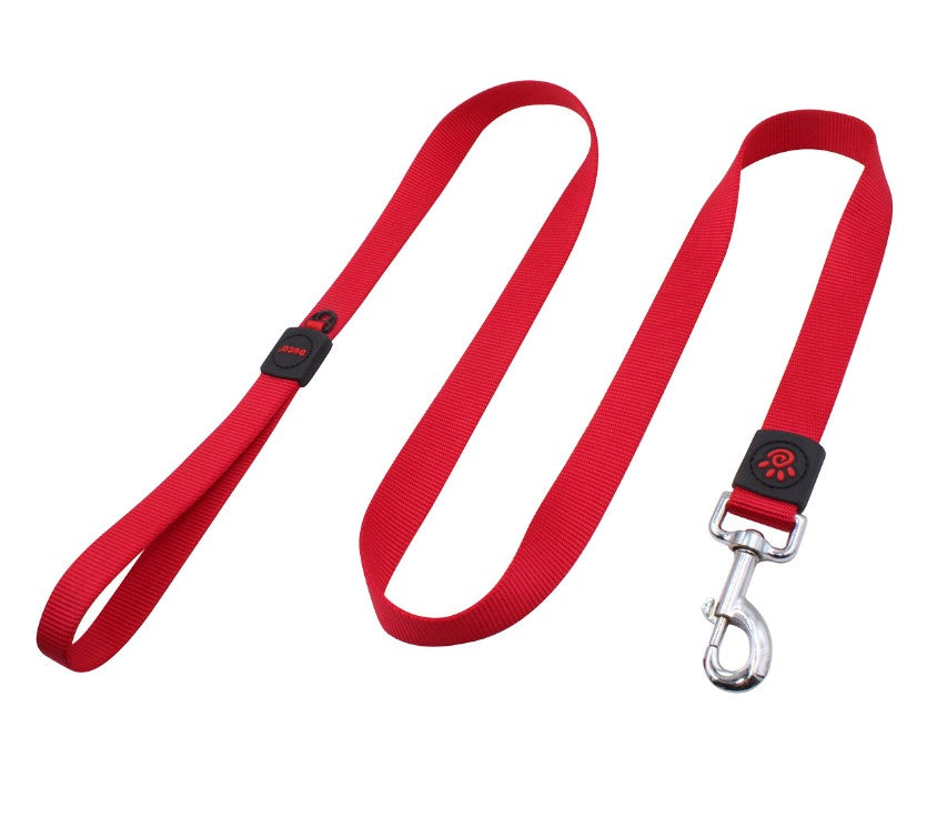 DOCO dog Leash Large Nylon red (120x2.5cm)