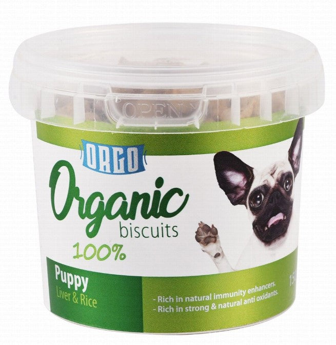 ORGO Dog Treats liver Organic bisscuits 150G