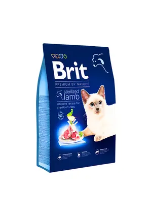 Brit Premium by Nature Cat Sterilized Lamb 1.5kg