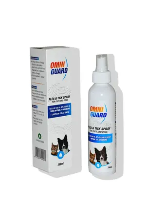 OMNI GUARD FLEA TICK SPRAY FOR DOGS AND CATS 250ML