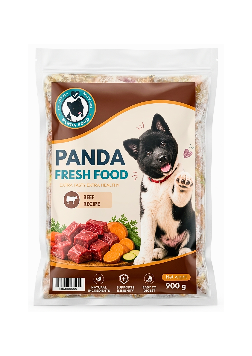PANDA Fresh Food Beef Pack 900g