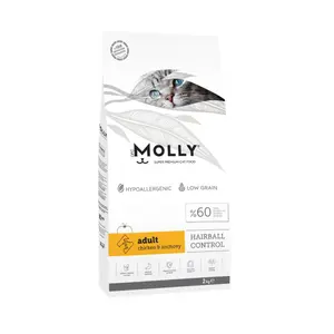 Molly Hairball Control Adult Chicken & Anchovy