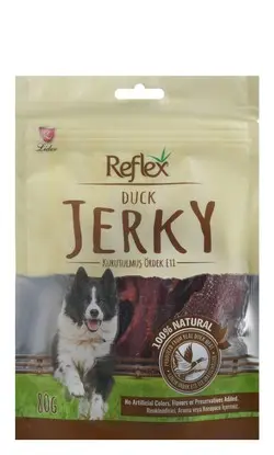 Reflex Duck Jerky Dog Treats 80G