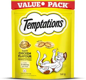 TEMPTATIONS™ Mega Pack Cat Treats Chicken Flavor 180G