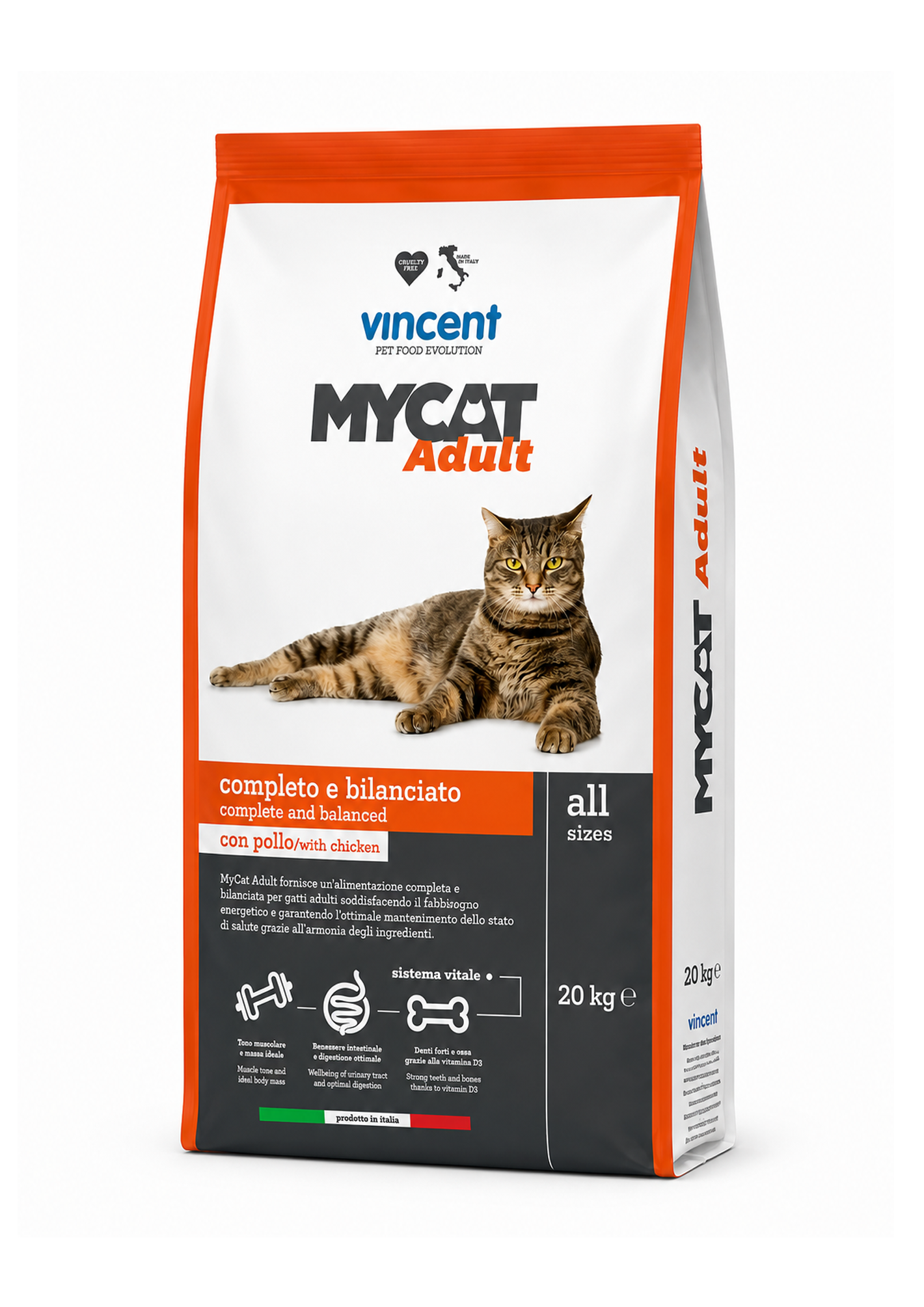 Vincent MyCat Adult With Chicken 20Kg