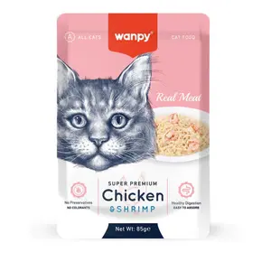 Wanpy wet food Chicken & Shrimp -85g