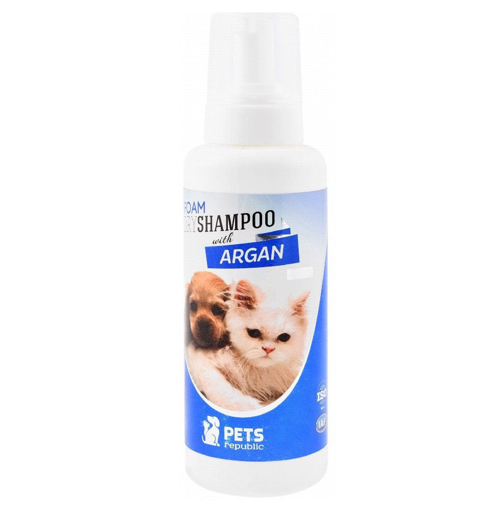 Pets Republic Foam Dry SHAMPOO 500Ml - ARGAN