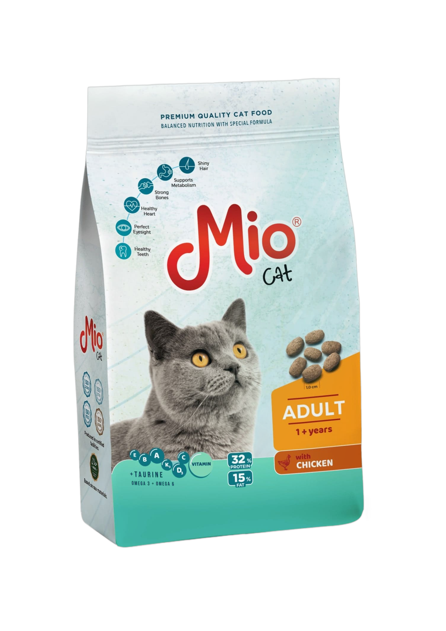 Mio Cat Dry Food With Chicken 1 kg