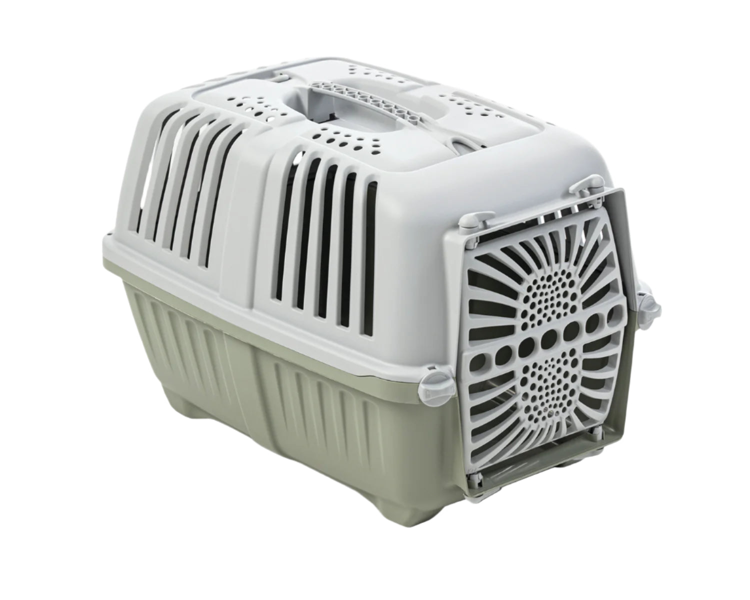 Pratiko Plastic Crate for Pets (Green)