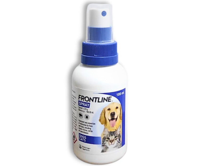 Frontline Flea & Tick Pet Spray Solution 100 ml