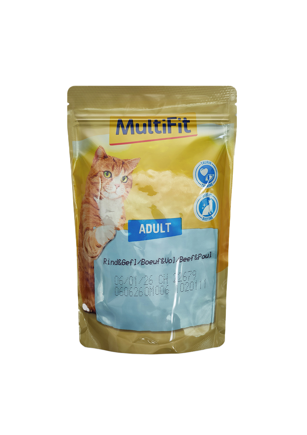 Multifit wet food Adult Beef&Poul 100g