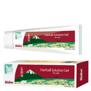 Bioline Hairball Solution Gel For Cats 100g