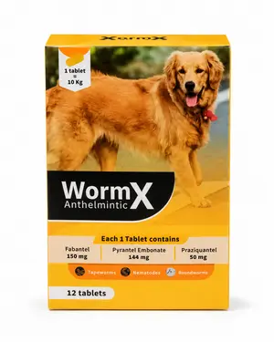 Omni Guard Dog Worm X Worming Tablets 1 tab - 10 kg