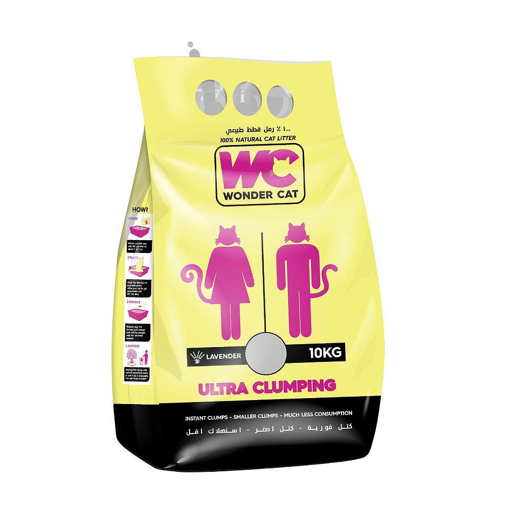 Wonder Cat Litter Ultra Clumping Lavender 10 kg