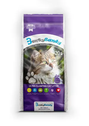 Bentysandy Litter with Lavender 20 Liter