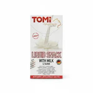 Tomi Super premium Cat Food Liquid Snack With Milk & Taurin 10 * 10 g