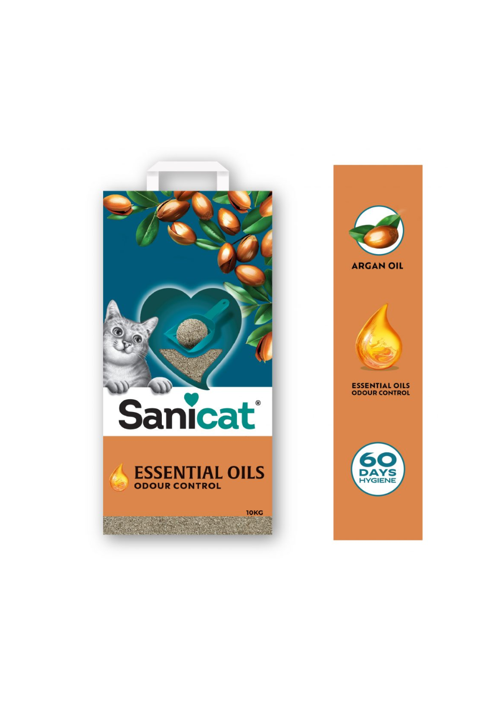 SaniCat Ultra Clumping Essential Oils Argan Oil 10KG