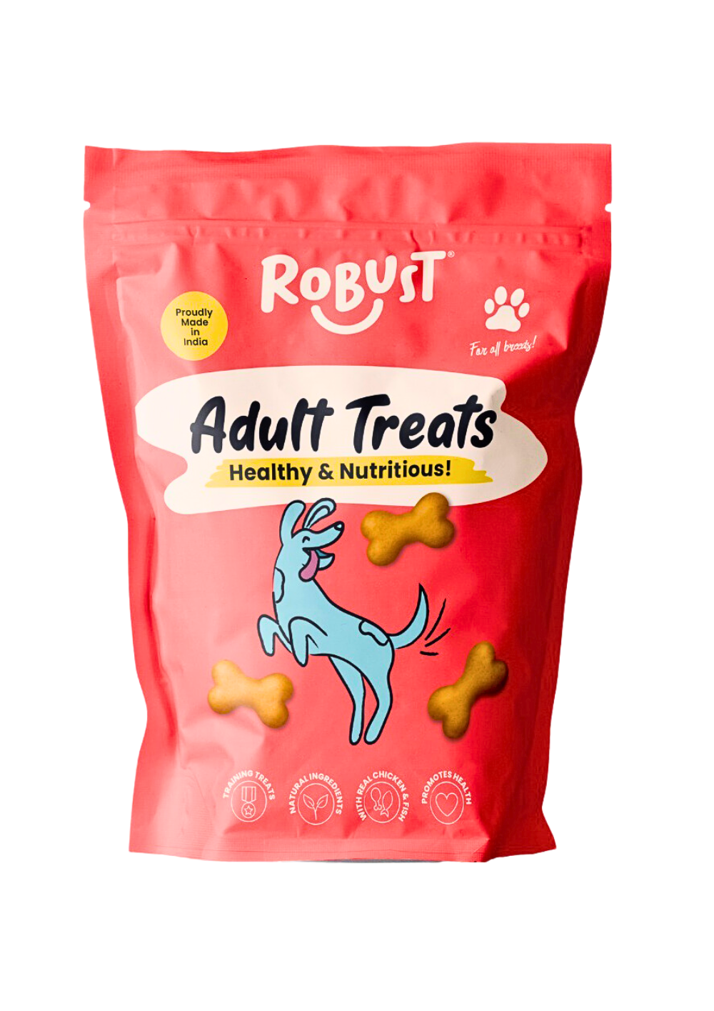 Robust Adult Treats Healthy & Nutritious For All Breeds 500gm