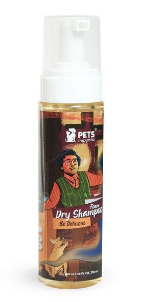 Pets Republic Antibacterial Pet Foam Shampoo Be Delicious Scent250 ml