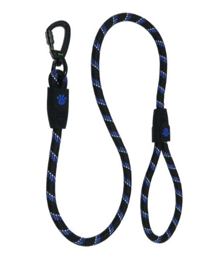 DOCO dog Leash small reflective blue & black (150x0.8cm)