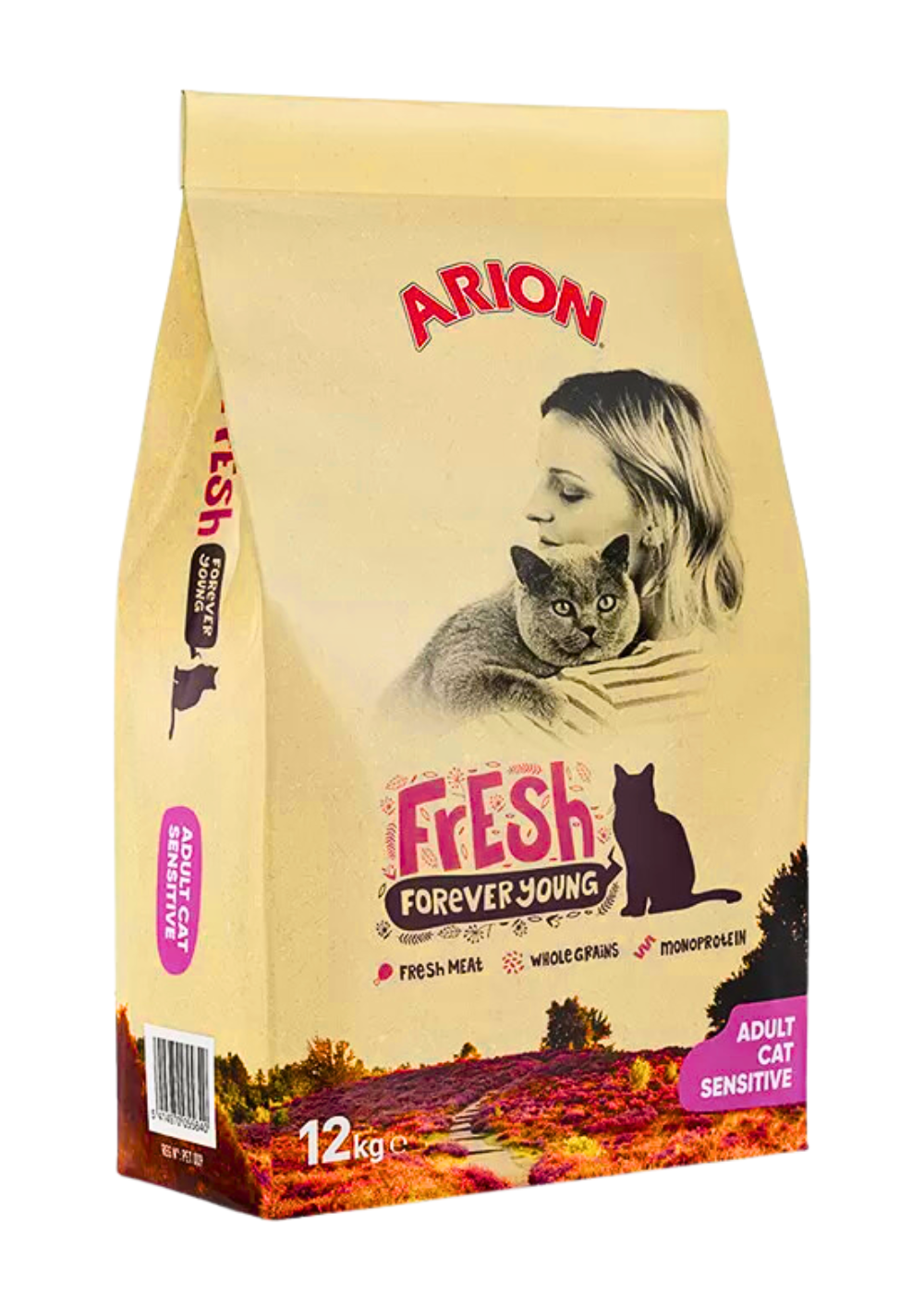 ARION Fresh Adult Cat Sensitive 12kg