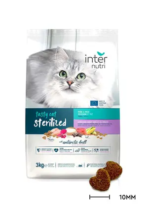 Internutri Tasty Cat Sterilized Tuna And Rice 3kg