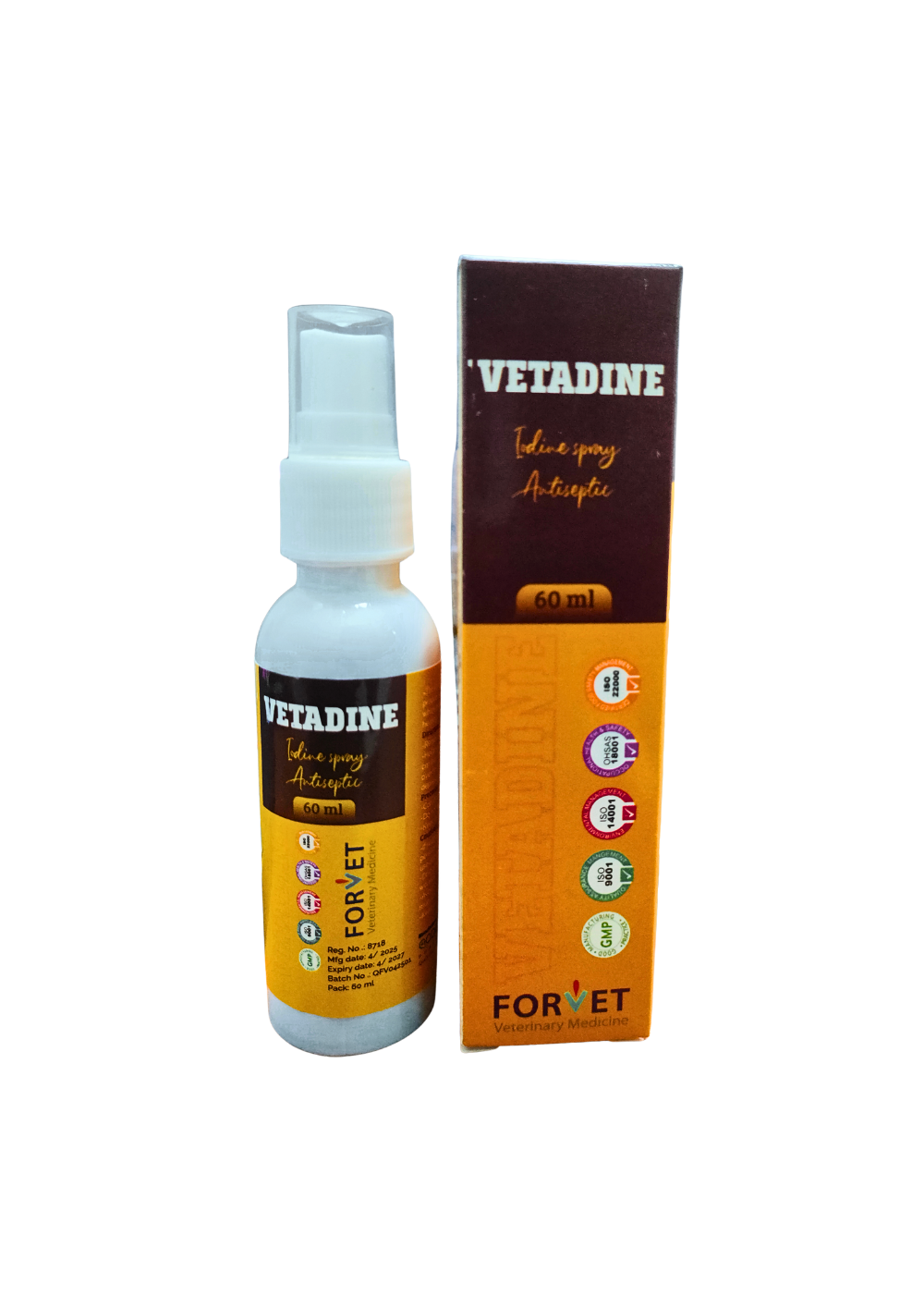 ForVet Vetadine Spray 60ml