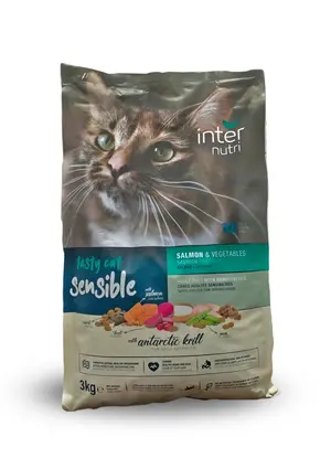 Internutri Tasty Cat Sensible with Salmon & Vegetables 3kg