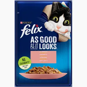 Felix Cat Wet Food Salmon - Pouch85gm