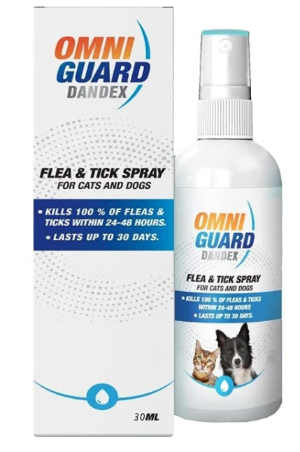 Omni Guard Dandex Flea & Tick Pet Spray30 ml