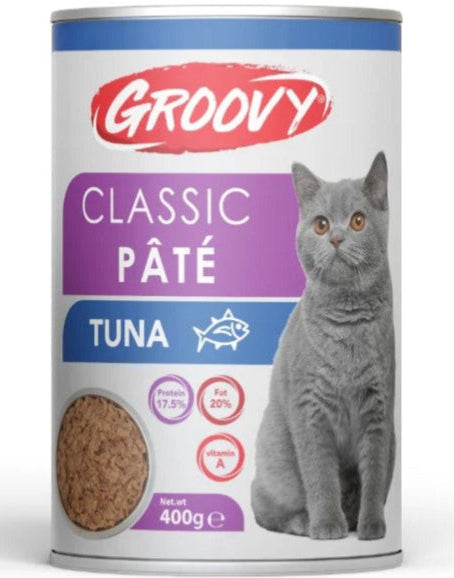 Groovy Classic Cat Pate with Tuna 400g