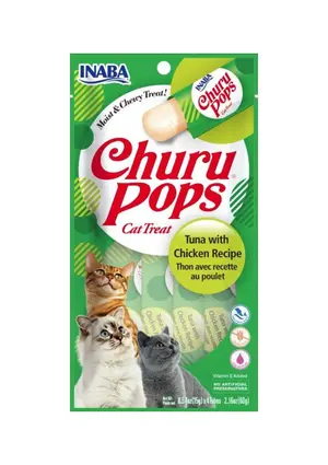 INABA Churu Pops Tuna with Chicken Recipe 60g