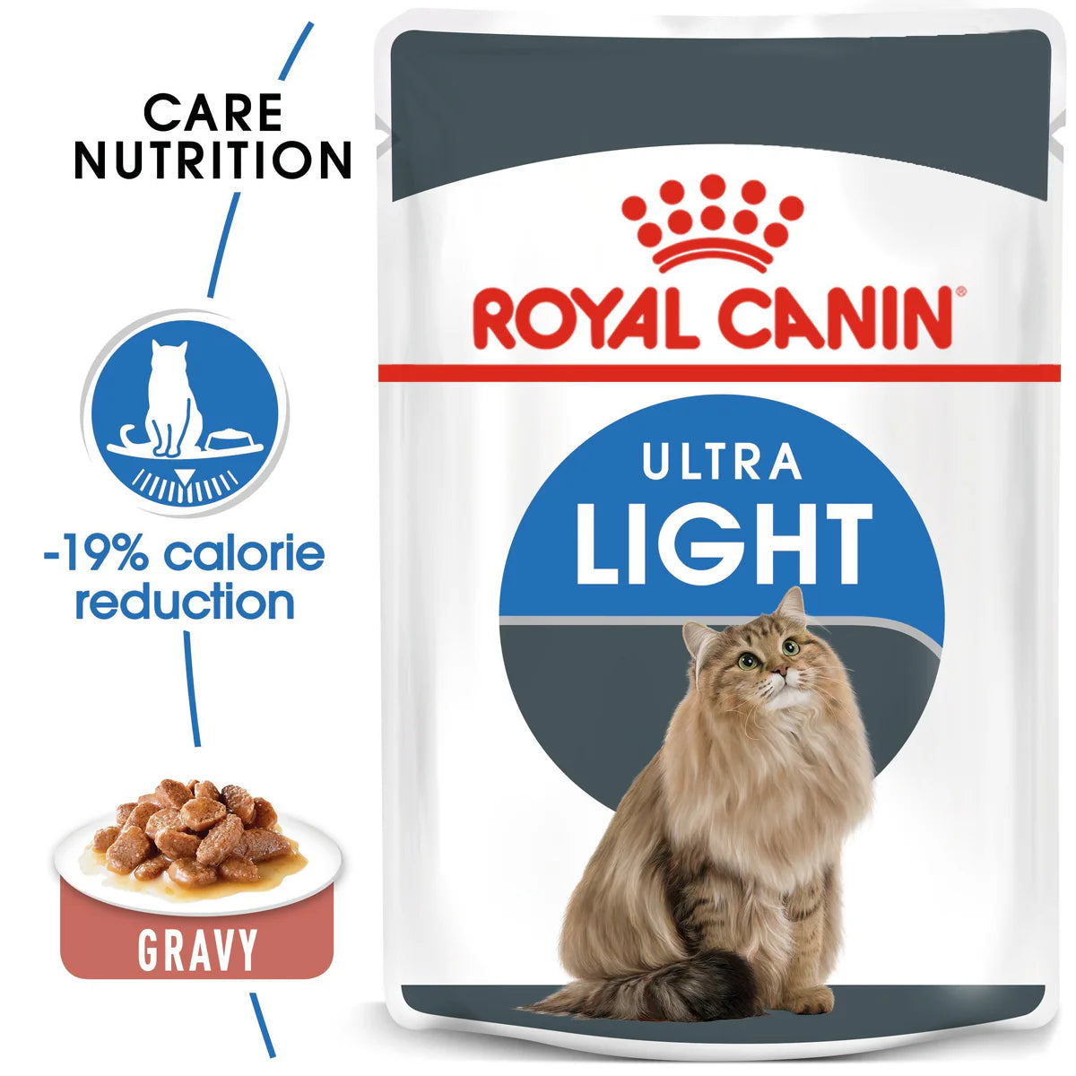 Royal Cat Wet Food Care Ultra Light - Pouch - 85g