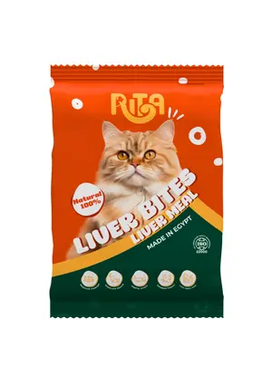 RITA Fresh Food For Cats – Liver Bites 125gm