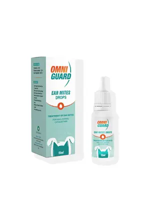 Omni Guard Ear Mites Drops 15ml